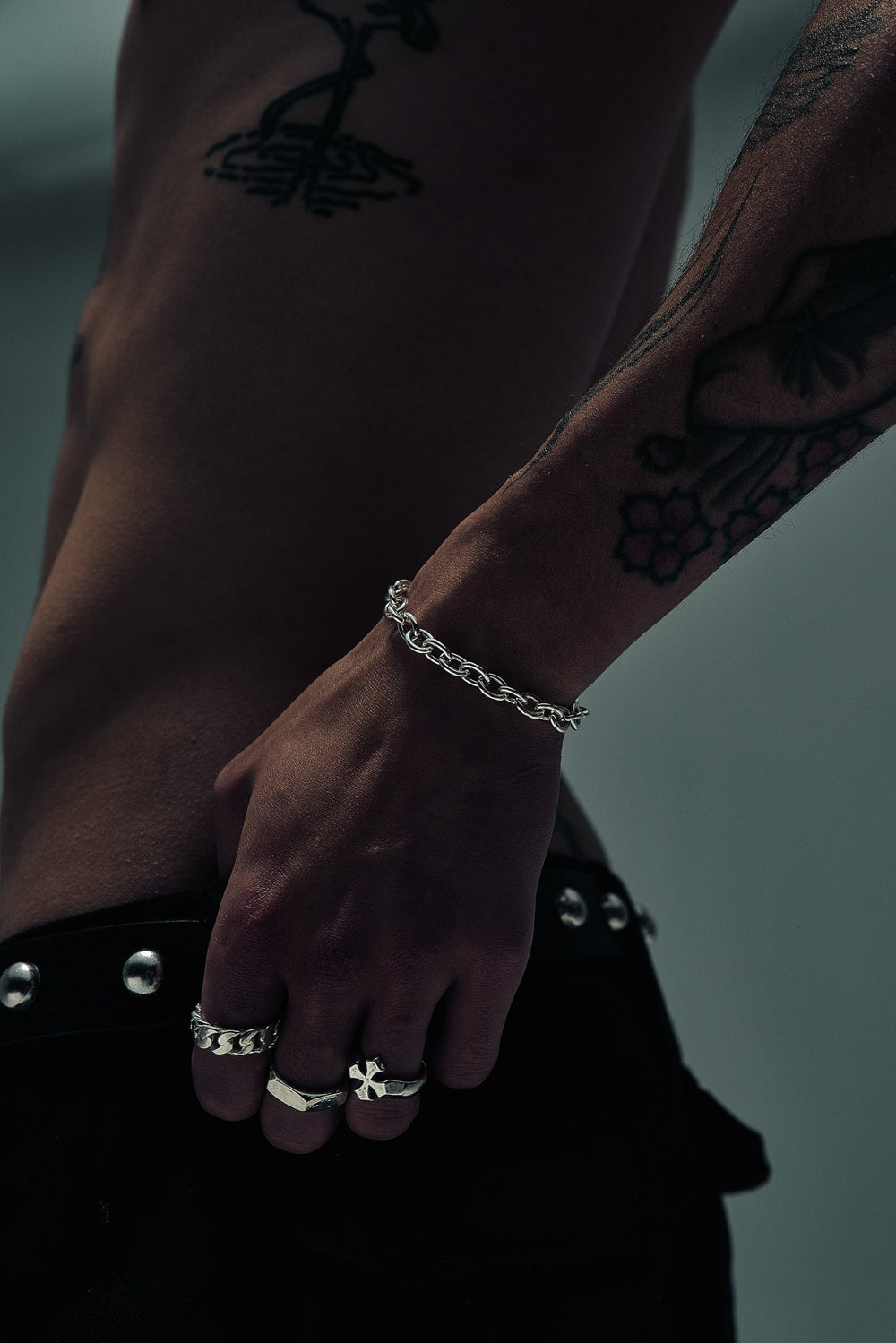 Contour Link Bracelet 002