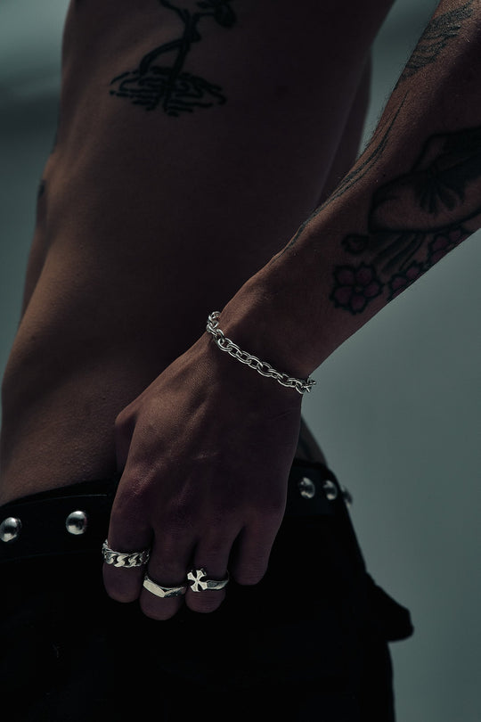 Contour Link Bracelet 002