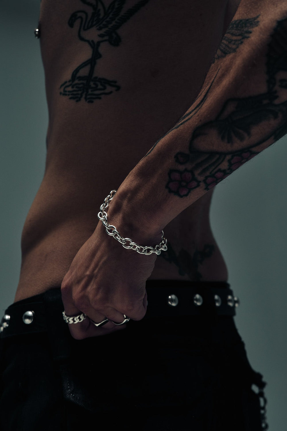 Contour Link Bracelet 001