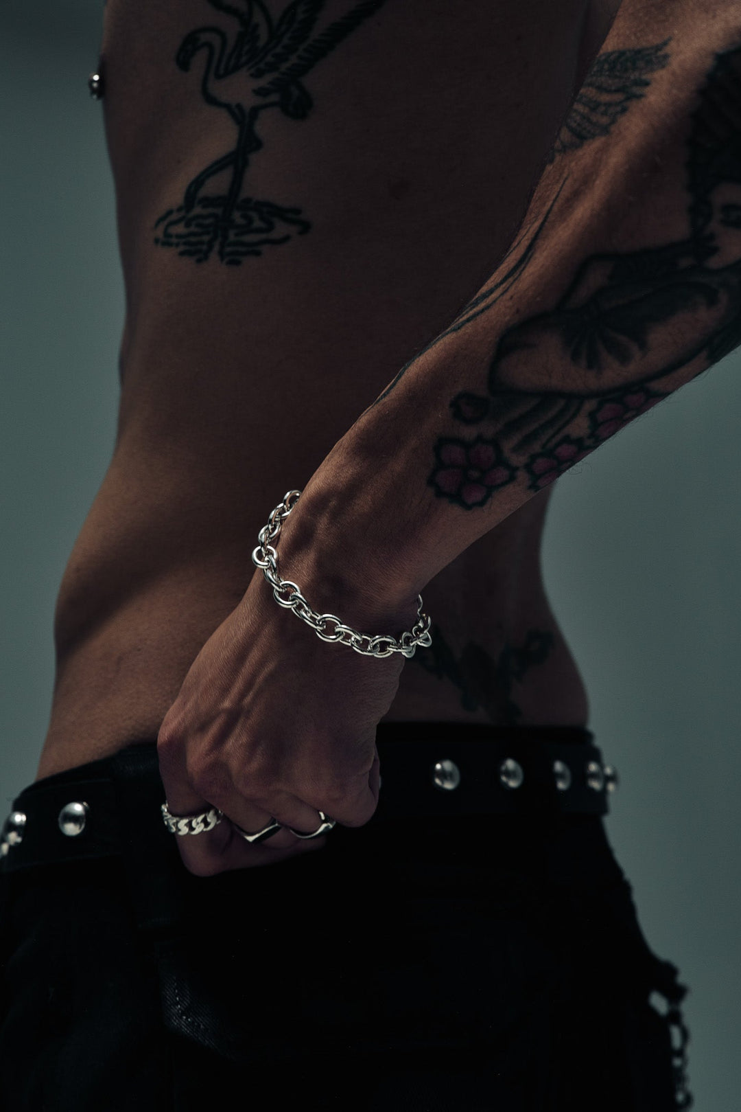 Contour Link Bracelet 001