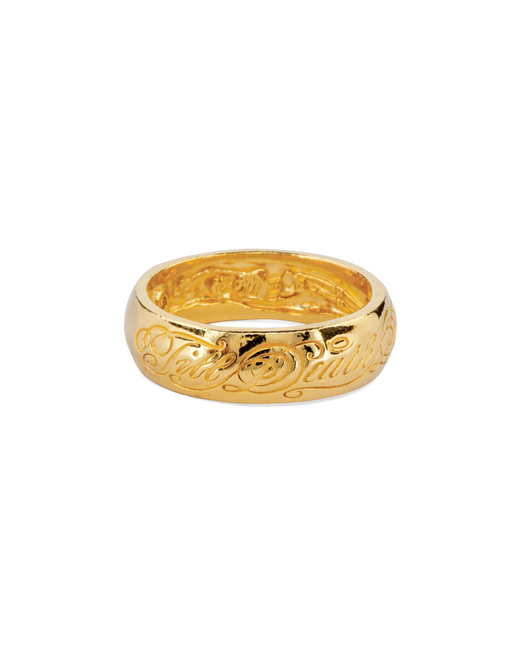 'Till Death Do Us Part' Ring  - Gold