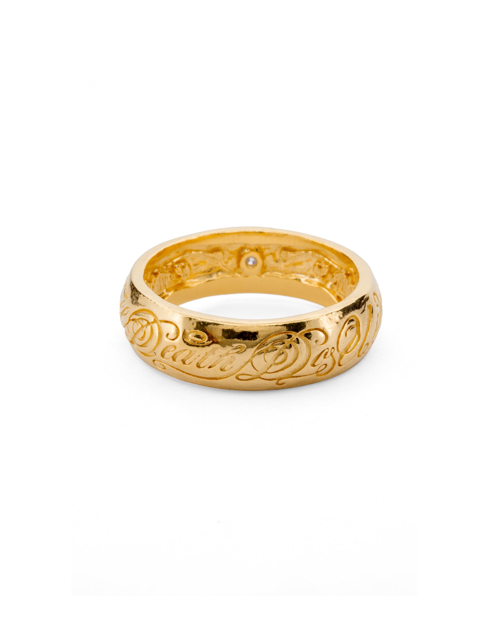 'Till Death Do Us Part' Ring  - Gold