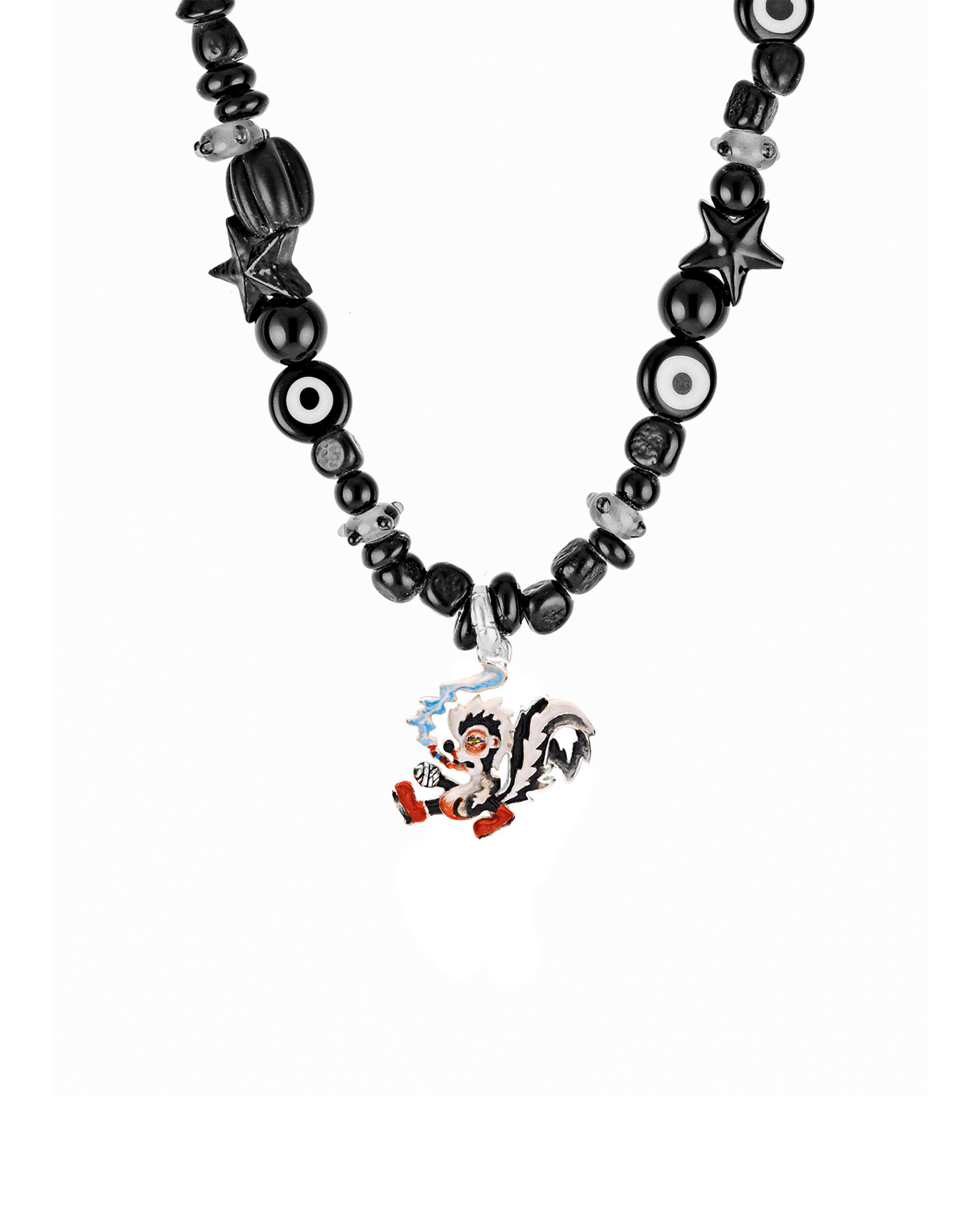 Ed's Charms - Black Ink Chain