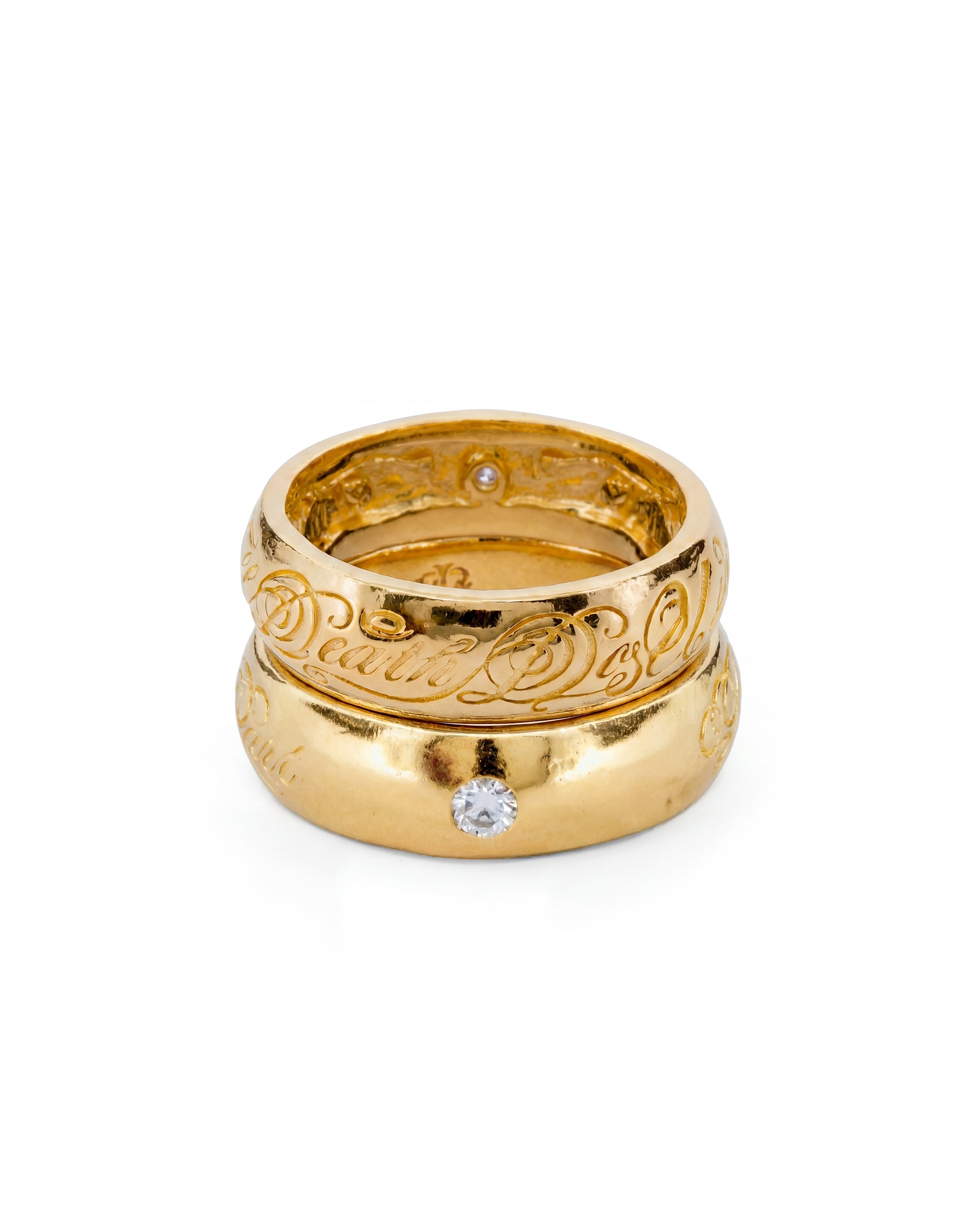'Till Death Do Us Part' Ring - Twin Kit | Gold