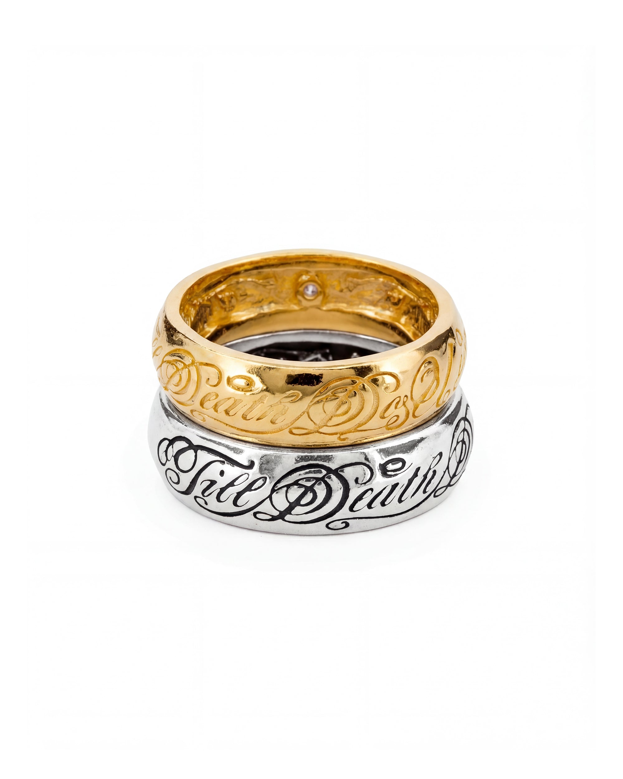 'Till Death Do Us Part' Ring - Twin Kit | Silver & Gold