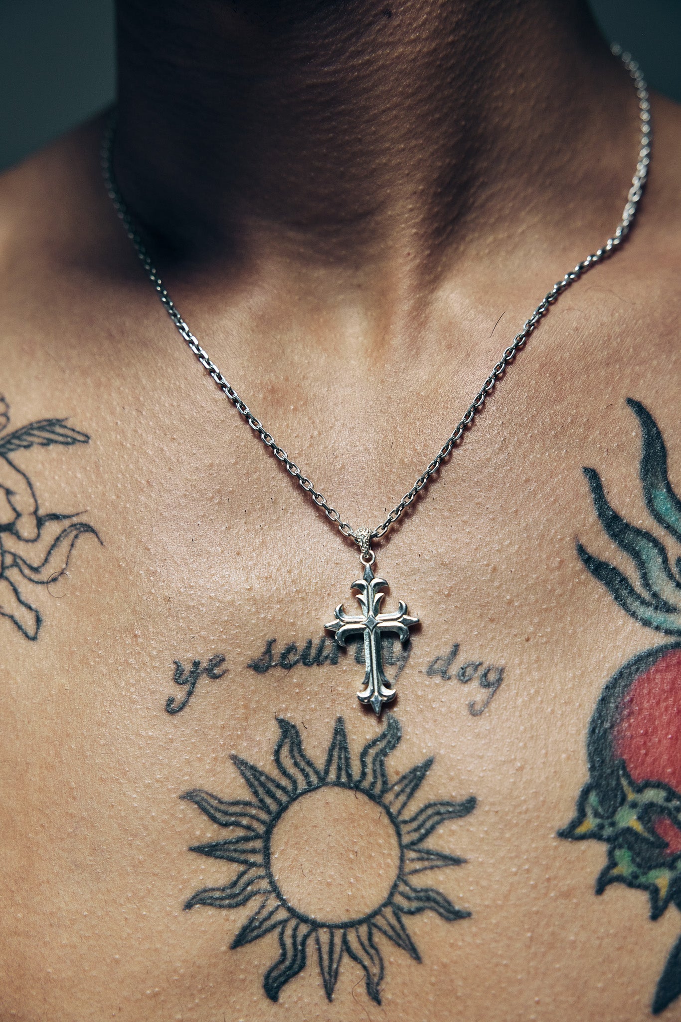 Gothic Cross Necklace