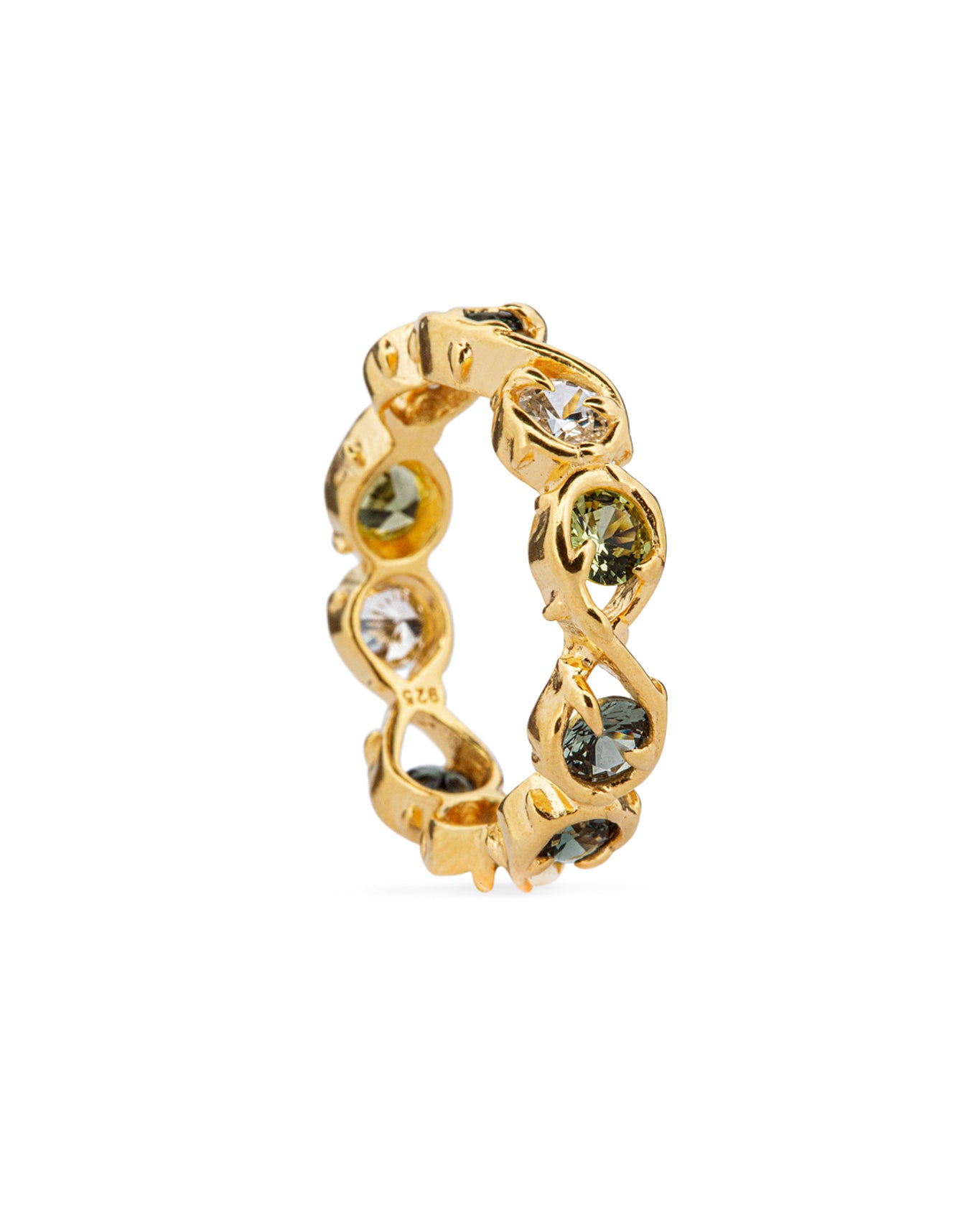 Needles Ring - Moss | Gold