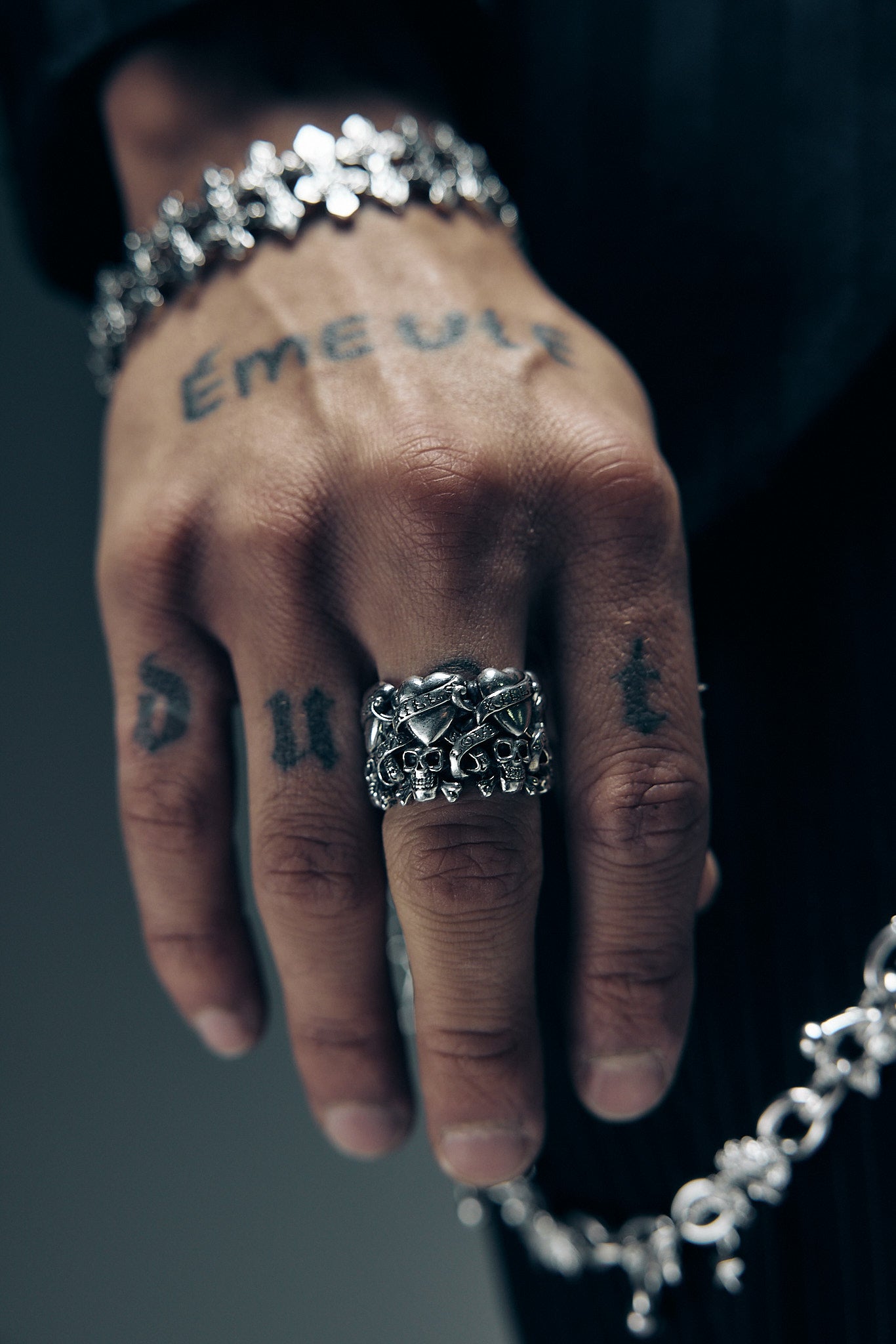 シルバー　リング　「Lox&chain」silver ring Rings – Lox & Chain