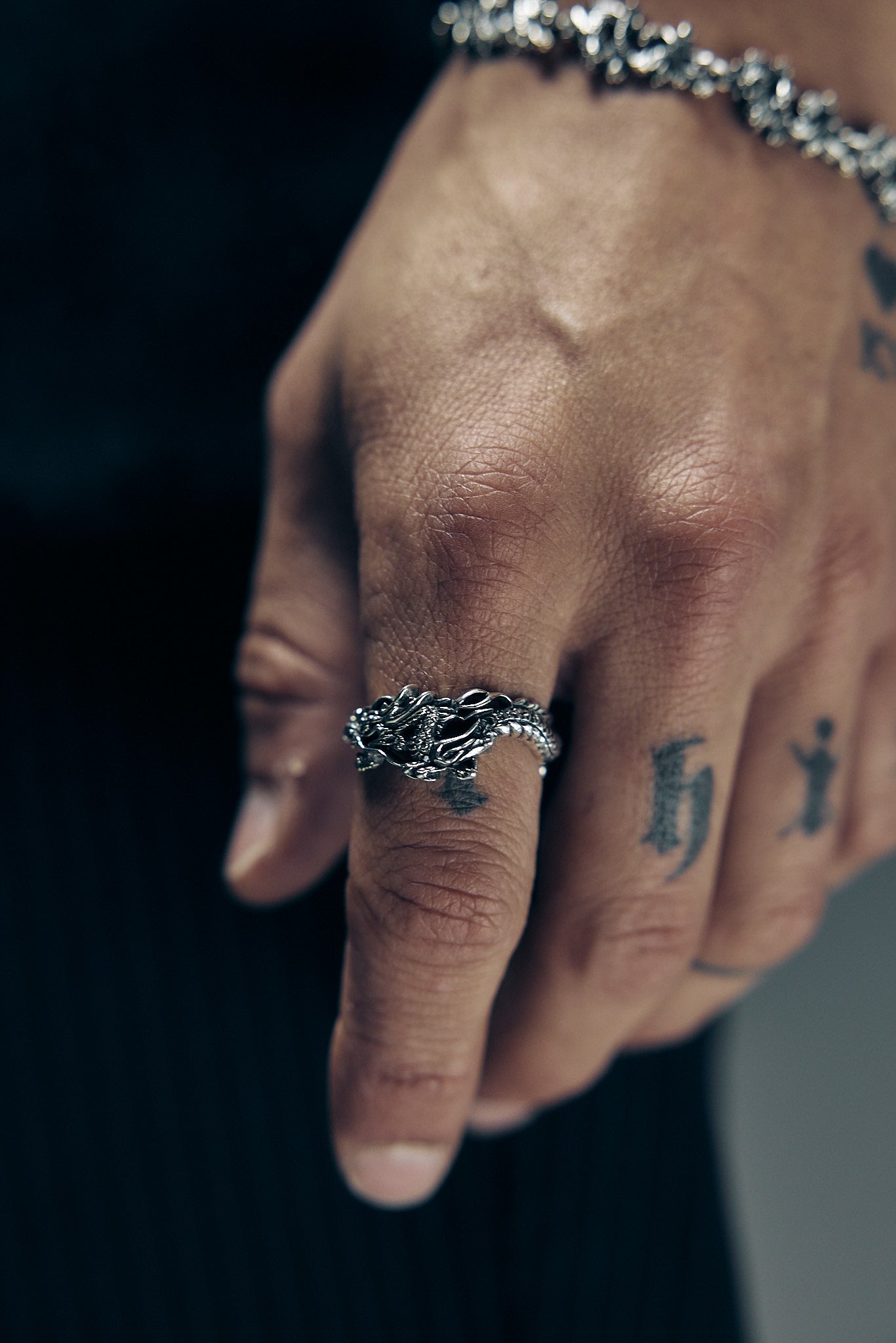 シルバー925リング　「Lox&chain」silver ring Rings – Lox & Chain