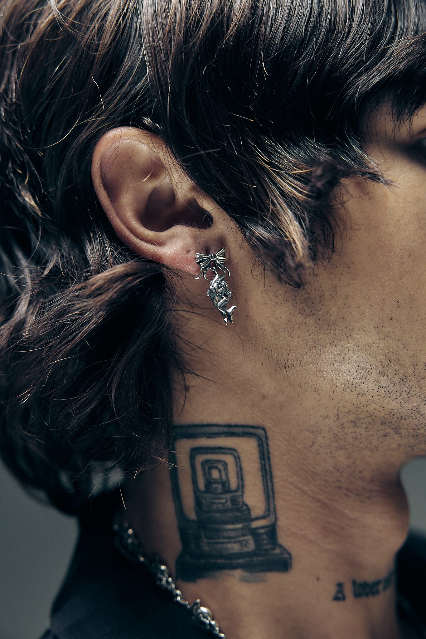 I Wish You Could Swim Like Dolphins Can Swim Earrings