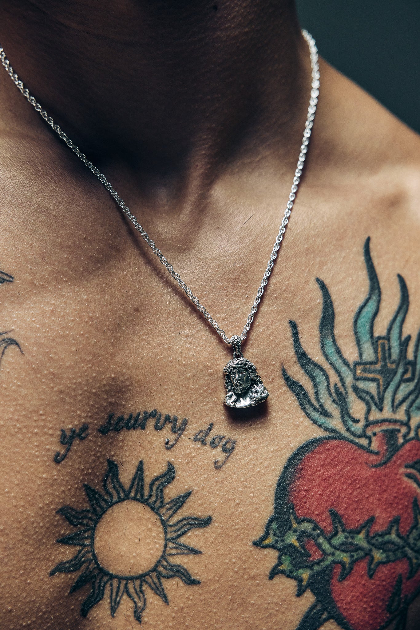 Jesus Piece Necklace