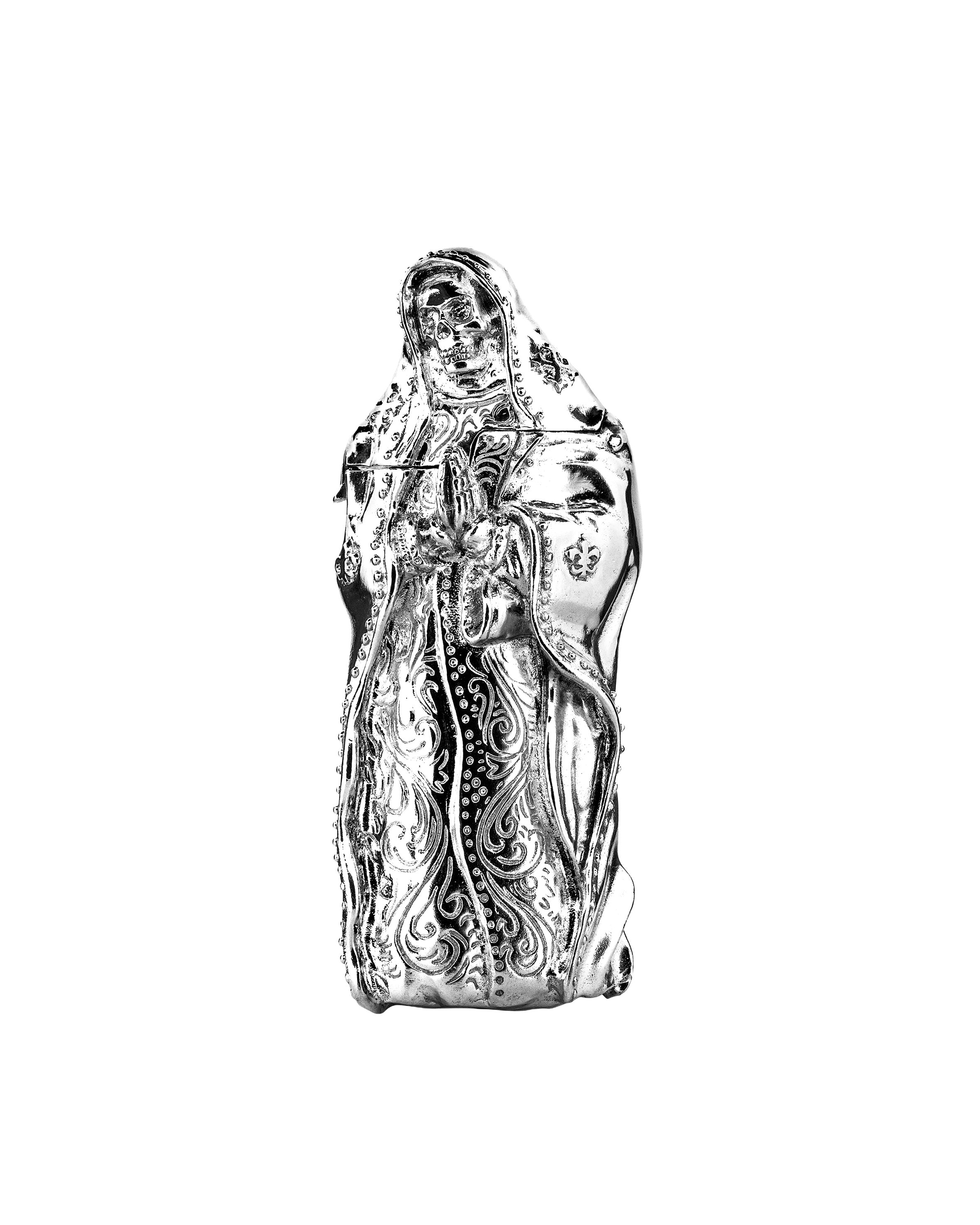 Santa Muerte Lighter Cover