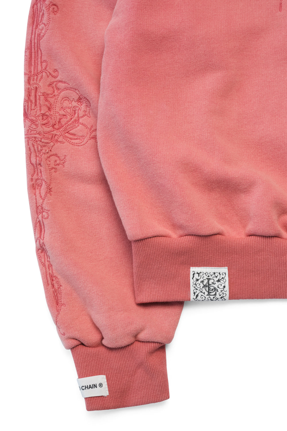 Ave Double-Zip Hoodie - Rust