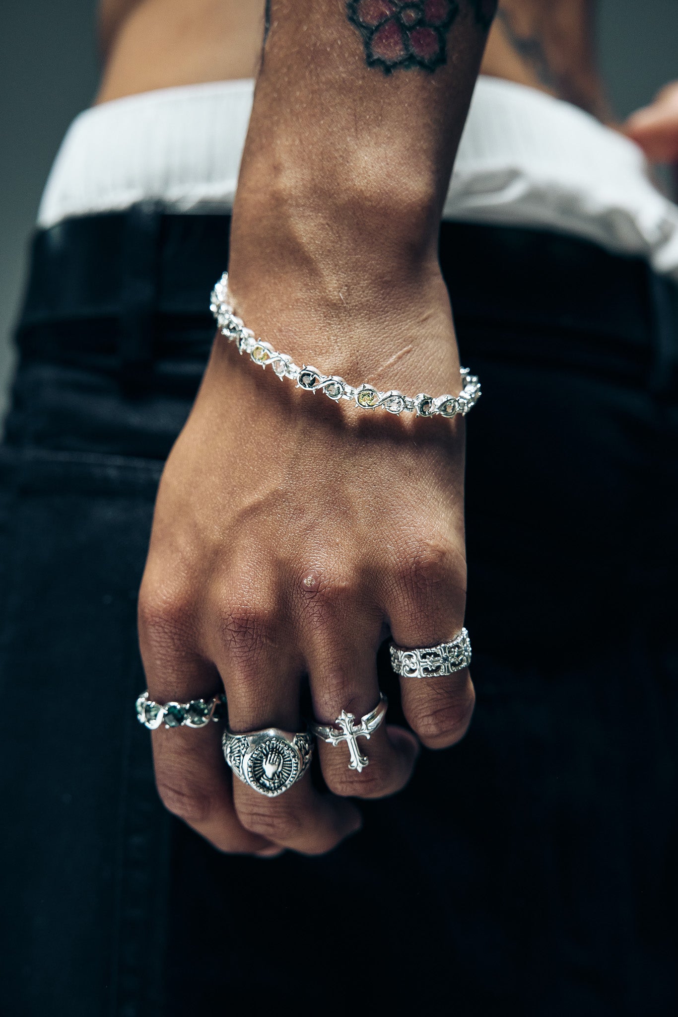 Needles Bracelet - Moss