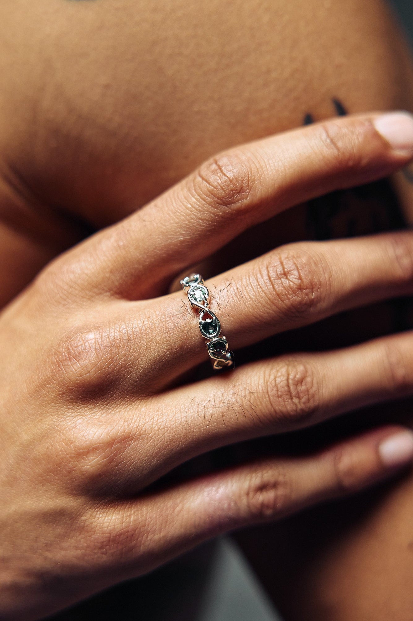 Needles Ring - Moss – Lox & Chain