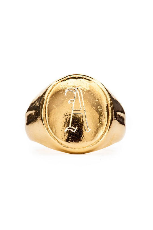 Tribute Signet | Gold