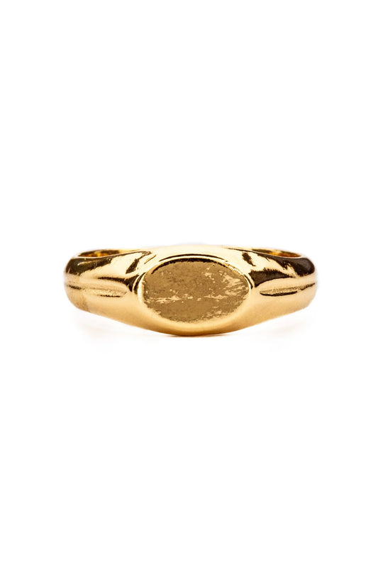 Initials Signet | Gold