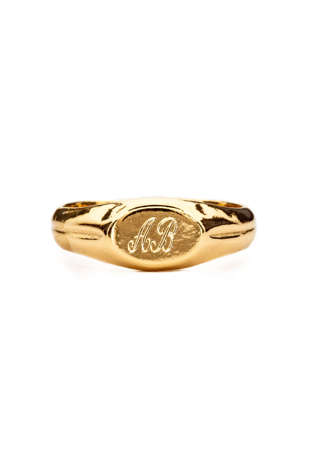Initials Signet | Gold