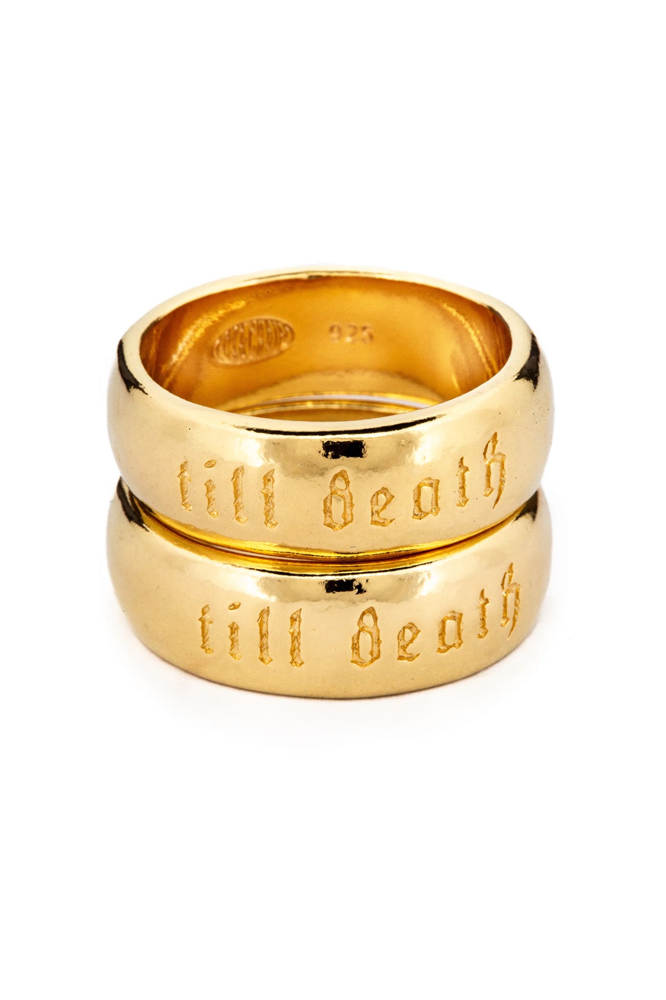 Till Death Ring - Twin Kit XL | Gold