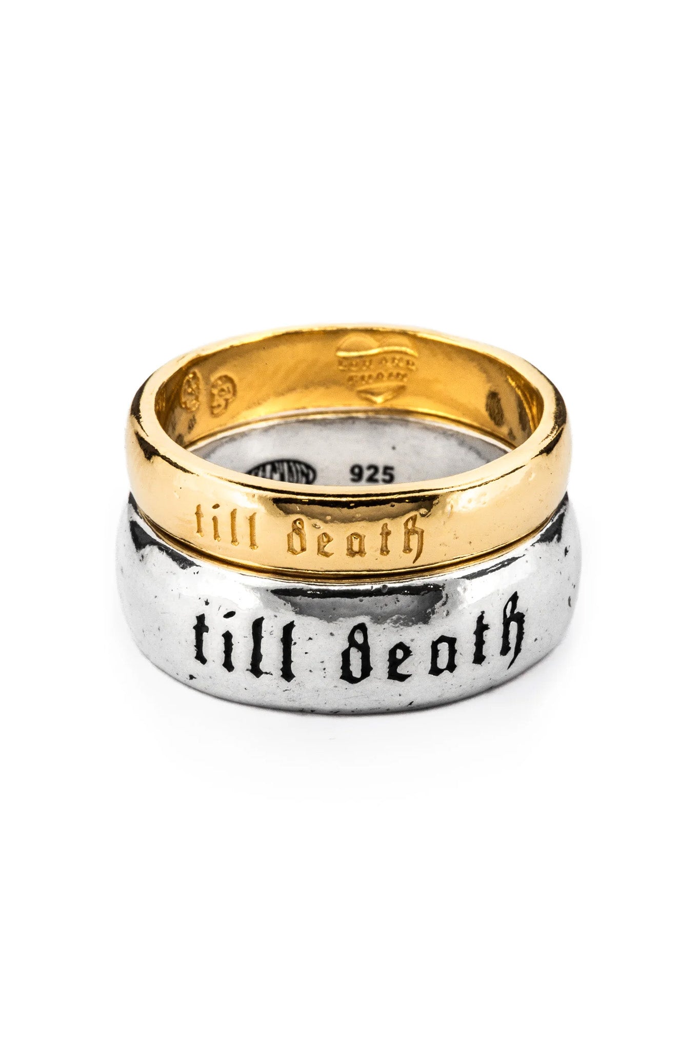 Till Death Ring - Twin Kit Standard + XL | Gold & Silver