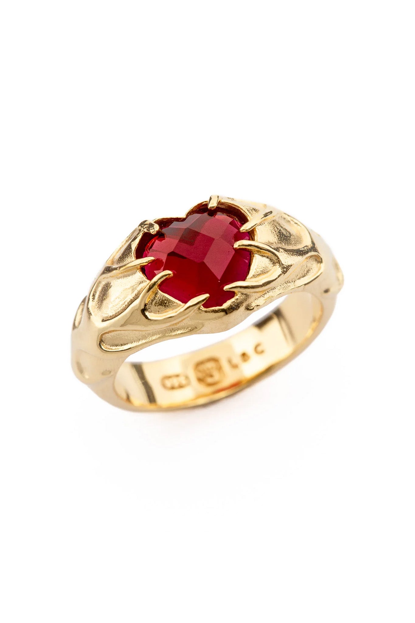 Flaming Heart Signet - Twin Kit | Silver & Gold