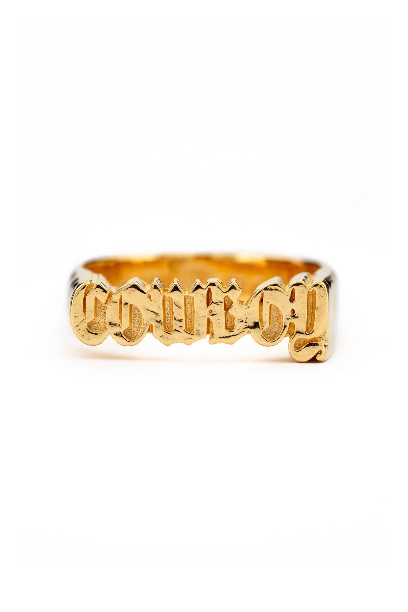 Cowboy Letter Signet | Gold