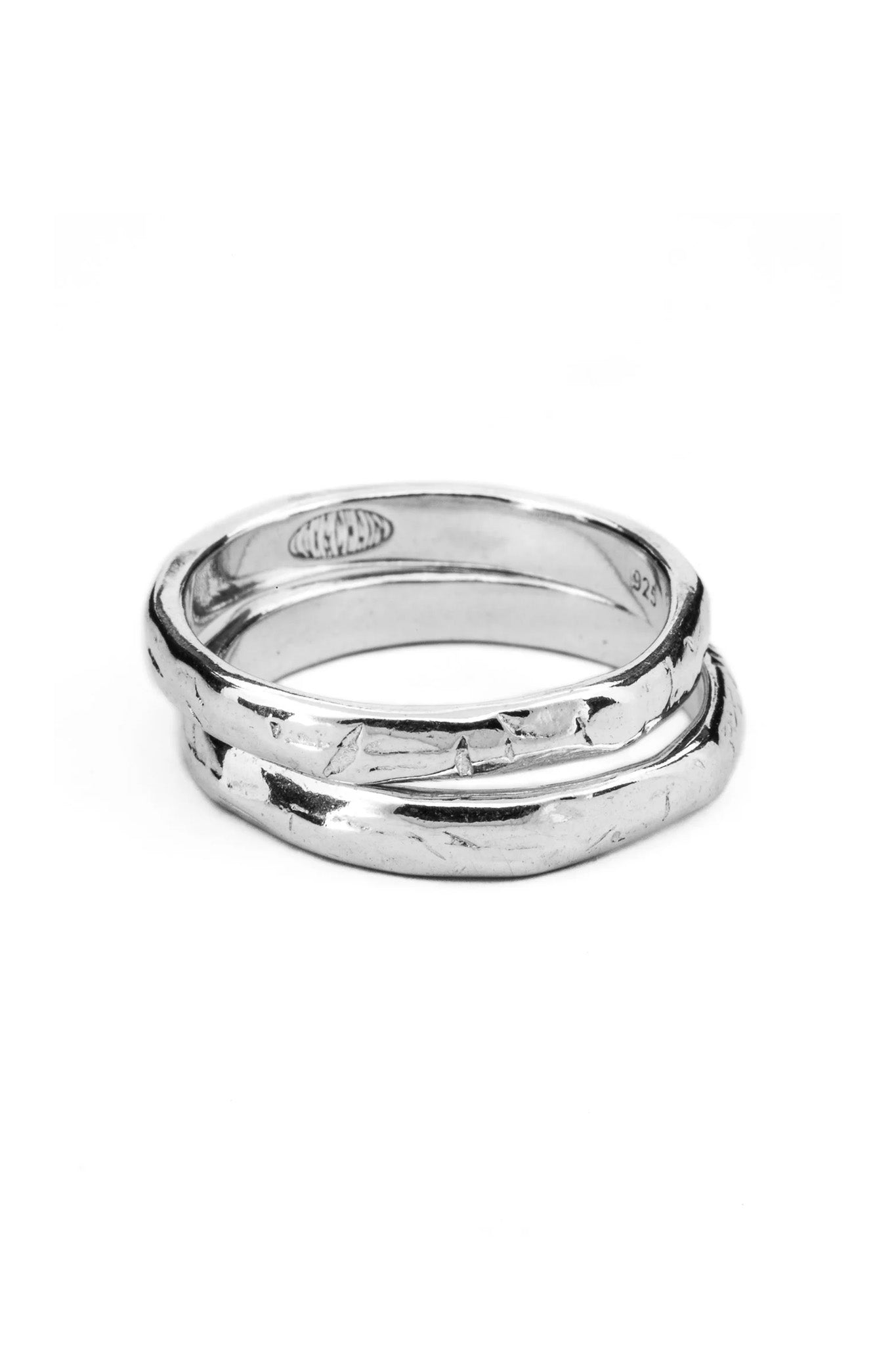 シルバー925リング「Lox&chain」silver ring