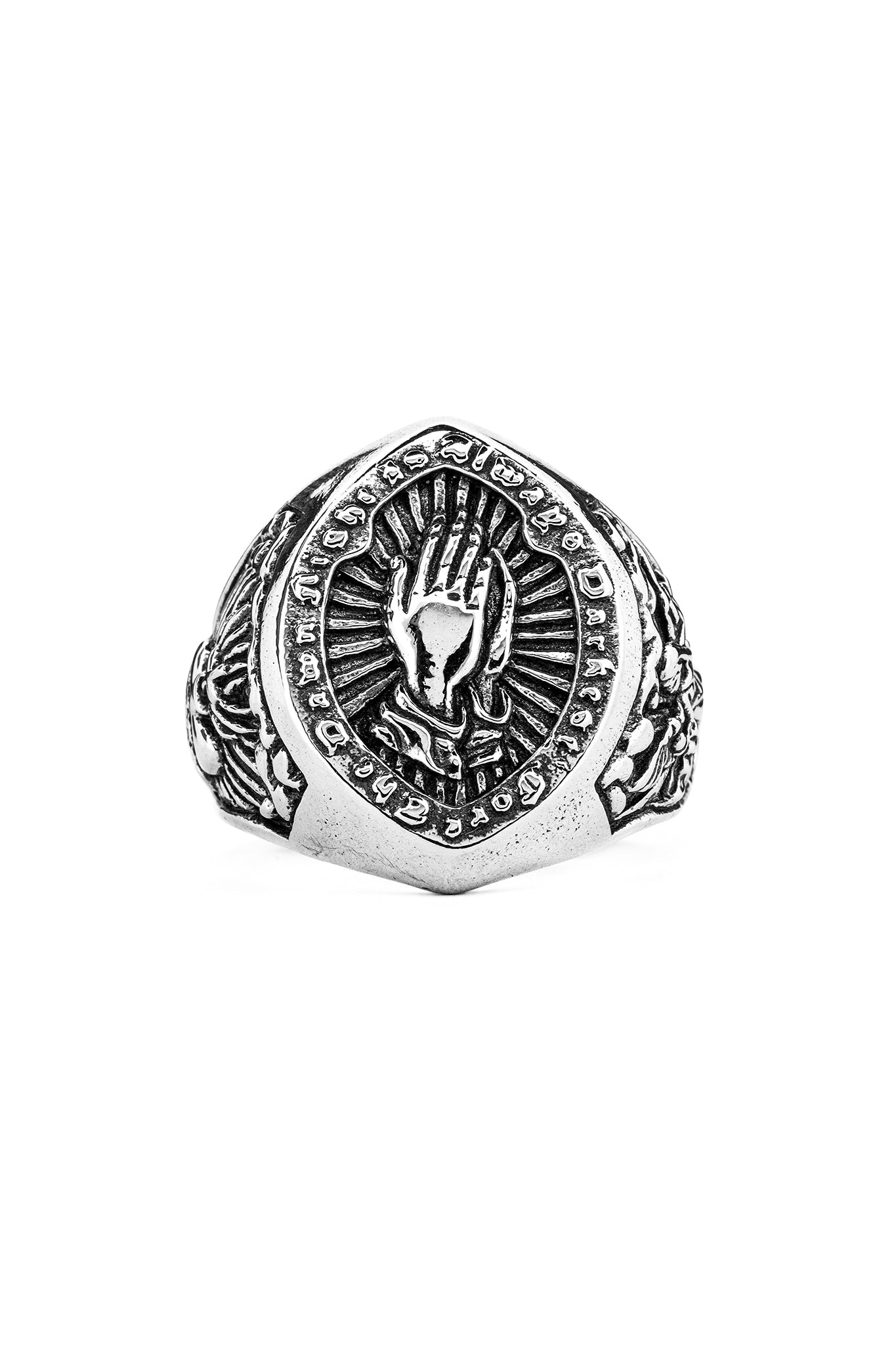 シルバー　リング　「Lox&chain」silver ring The Stacker Ring – Lox & Chain