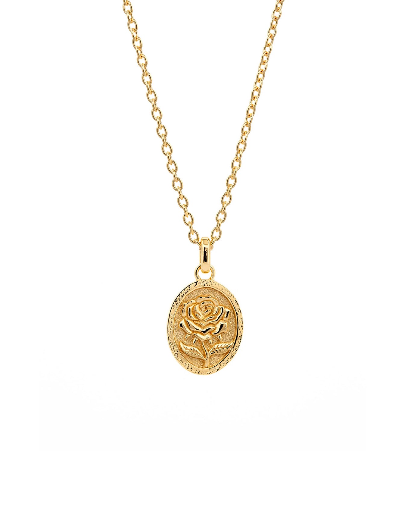 Rose Necklace I Gold