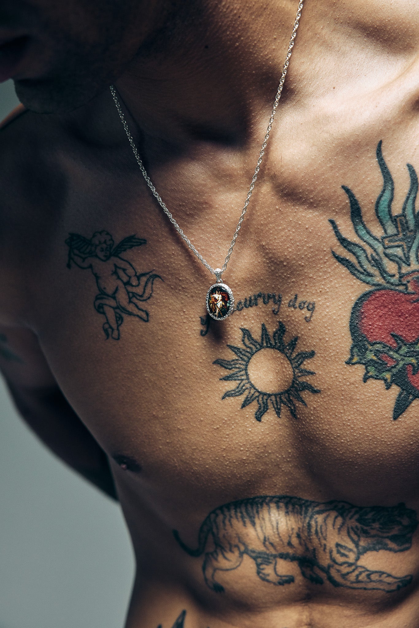 St Christopher Necklace